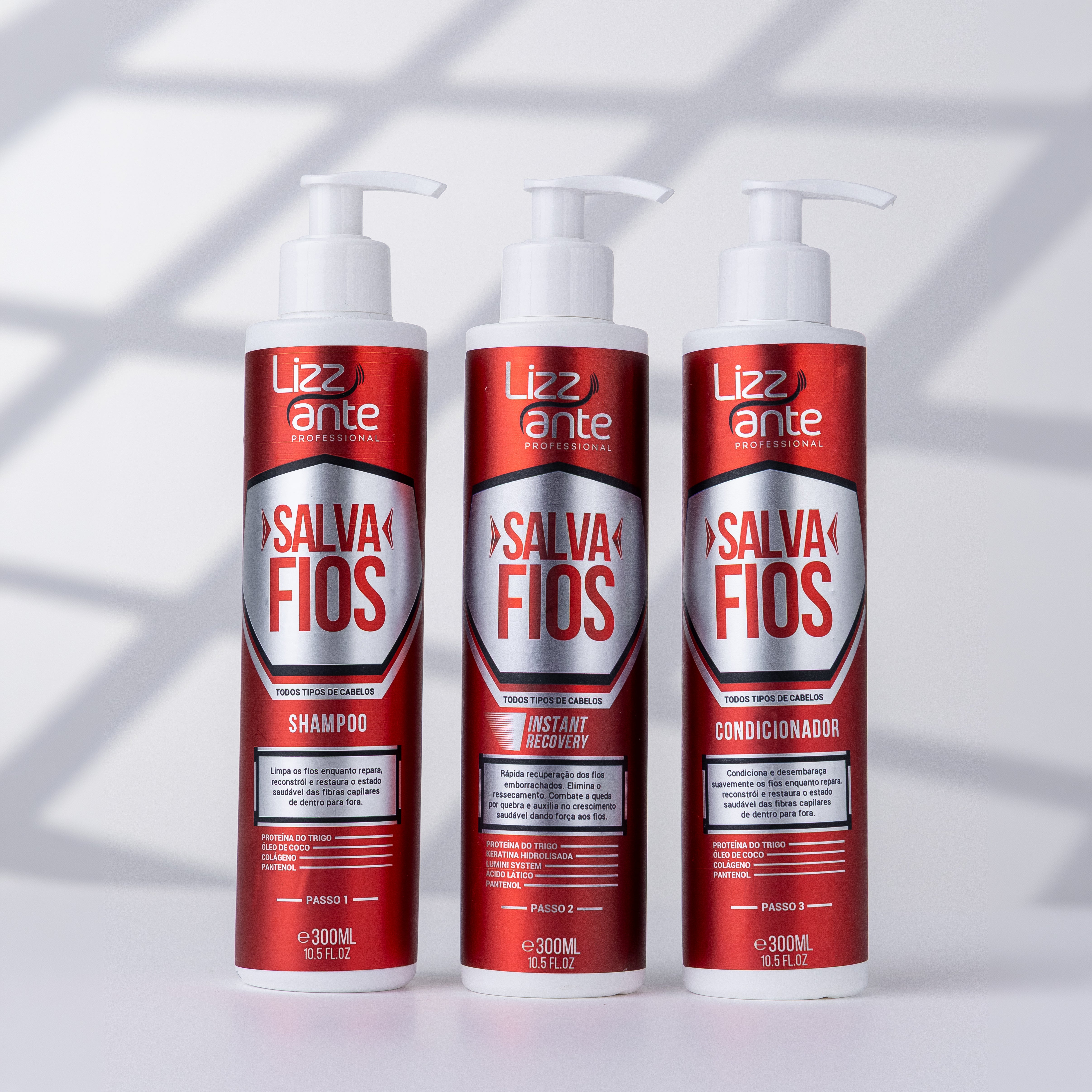 1 Kit SOS + 1 Kit Salva Fios + 1 Kit Ampolas